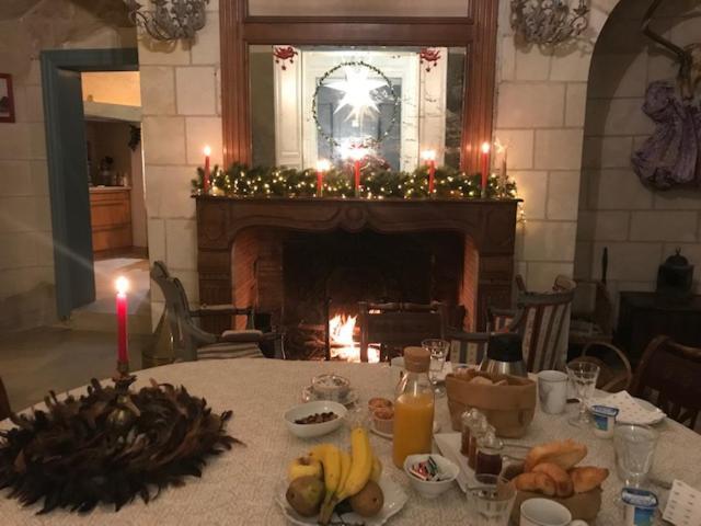 Le Grand Vaudon Hotel Rochecorbon Buitenkant foto